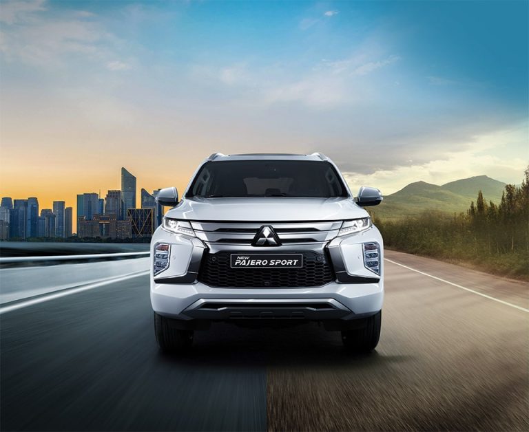 Pajero Sport thiết kế ngoại thất